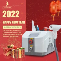 2021new q switch nd yag laser tattoo removal beauty machine pigments removal 1064nm 532nm 1032nm