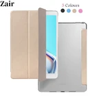 Умный чехол для Huawei MatePad 11, 2021 дюйма, зеркальный умный чехол-подставка для Mate Pad 11 10,95, чехол из искусственной кожи тройного сложения