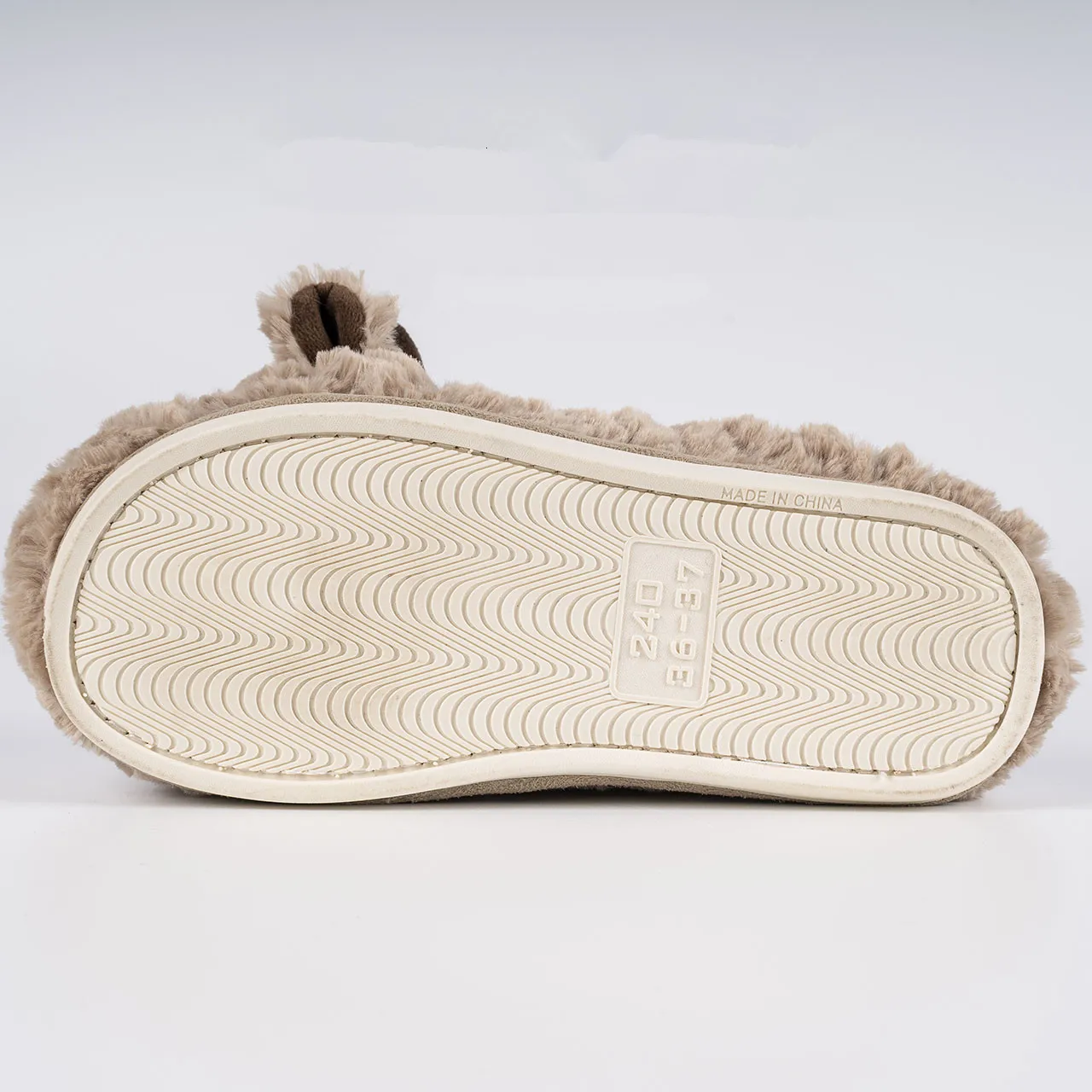 Funny Elk Cotton Slippers Autumn And Winter Antiskid Thick Bottom Warm And Plush Home Slippers Postpartum Pregnant Women's Shoes