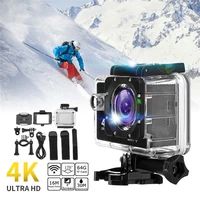 ultra hd 4k wifi action camera f60f60r 1080p hd 16mp go pro style helmet cam 30 meters waterproof sports dv camera