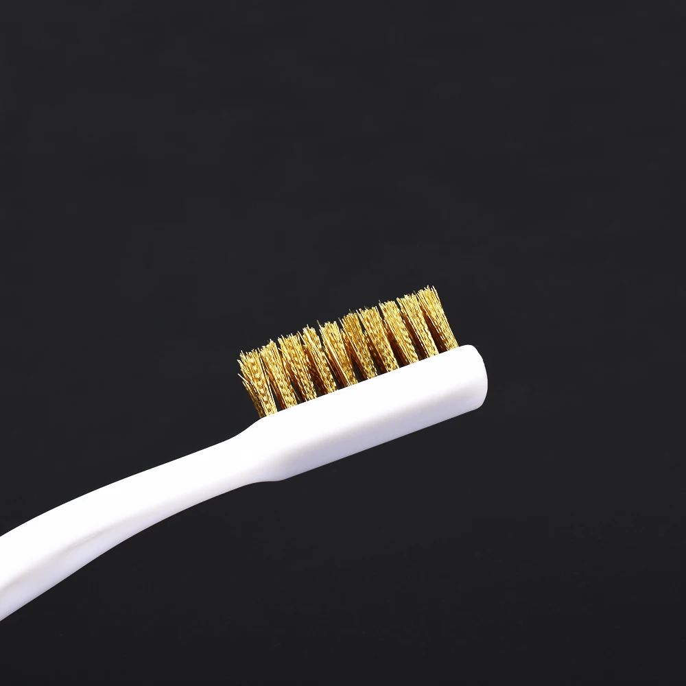 3D Printer Cleaner Tool Copper Wire Toothbrush Nozzle Brush for Cleaning Nozzle /Heating Block /Hotend Hot Bed 3D Printer Parts image 2
