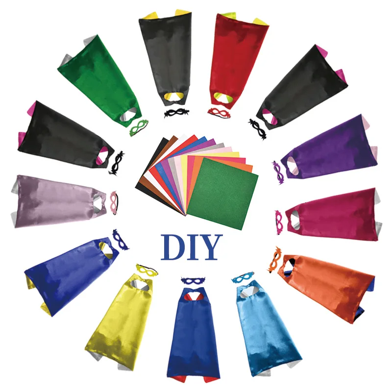 2019 DIY фетровый костюм супергероя на Рождество Хэллоуин костюмы героев из