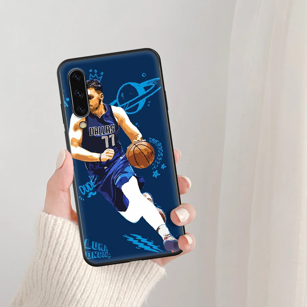 

Luka Doncic basketball 77 Phone Case For Samsung Galaxy A 5 7 8 10 20 20E 21S 30 30S 40 50 51 70 71 black Funda Trend Prime Tpu