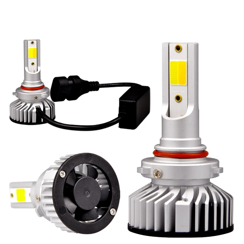 

H7 LED H4 H7 H8 H9 H11 9005 9006 9012 6000LM 50W 6000K Automotive LED Headlights Two Colors 9005 HB3 9006 HB4 Fog Lamp Bulb