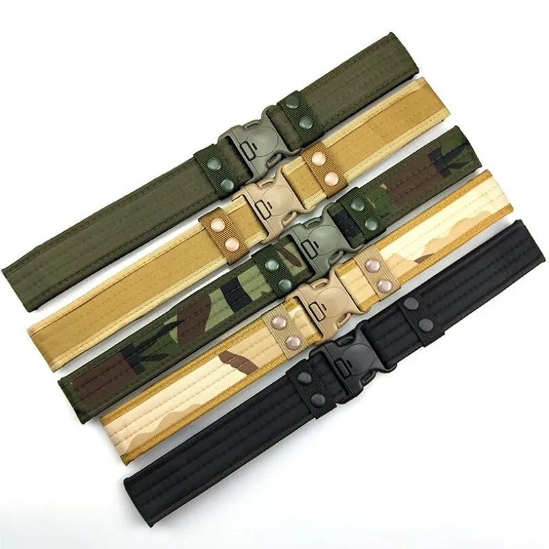 Ремень Камуфляжный с быстроразъемной пряжкой армейский