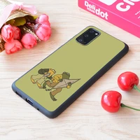 for samsung galaxy frog and toad print soft matt phone case