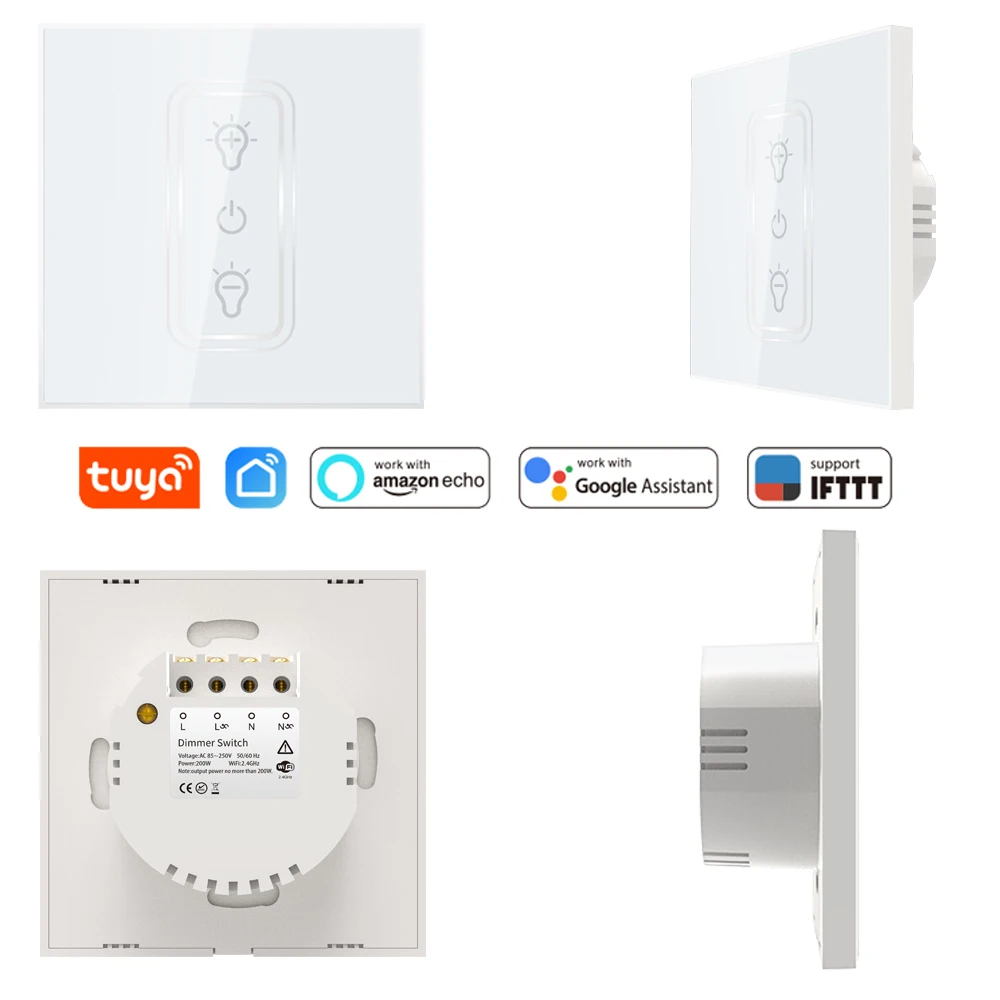 Переключатель-диммер NEO Coolcam с Wi-Fi и поддержкой Amazon Alexa Google Assistant | Безопасность