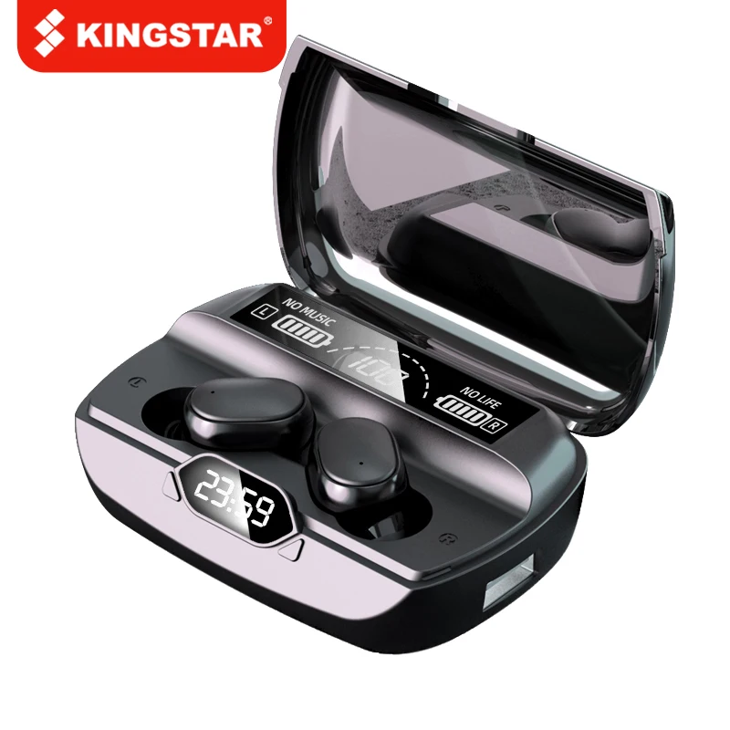 

KINGSTAR Bluetooth Headphone 3500mAh Charging Box Wireless Earphone 9D Stereo Sports Waterproof Earbuds Headset With Microphone