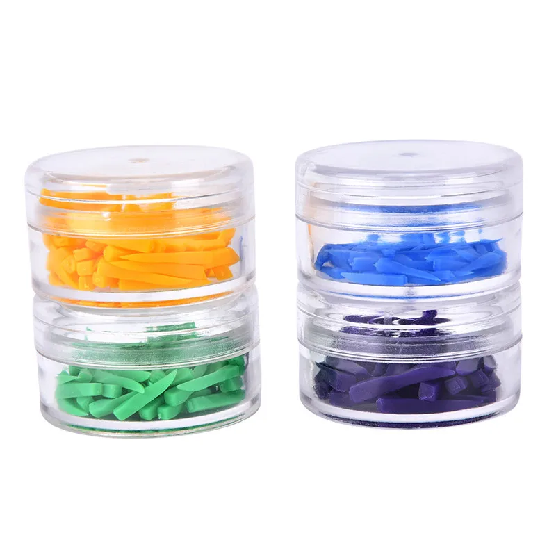 350 шт./лот стоматологические клинья зубы межзубный Клин пластиковый одноразовый