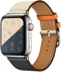 Кожаный ремешок для Apple watch, 44 мм 40 мм 38 мм 42 мм, iWatch series 6 se 5 4 3