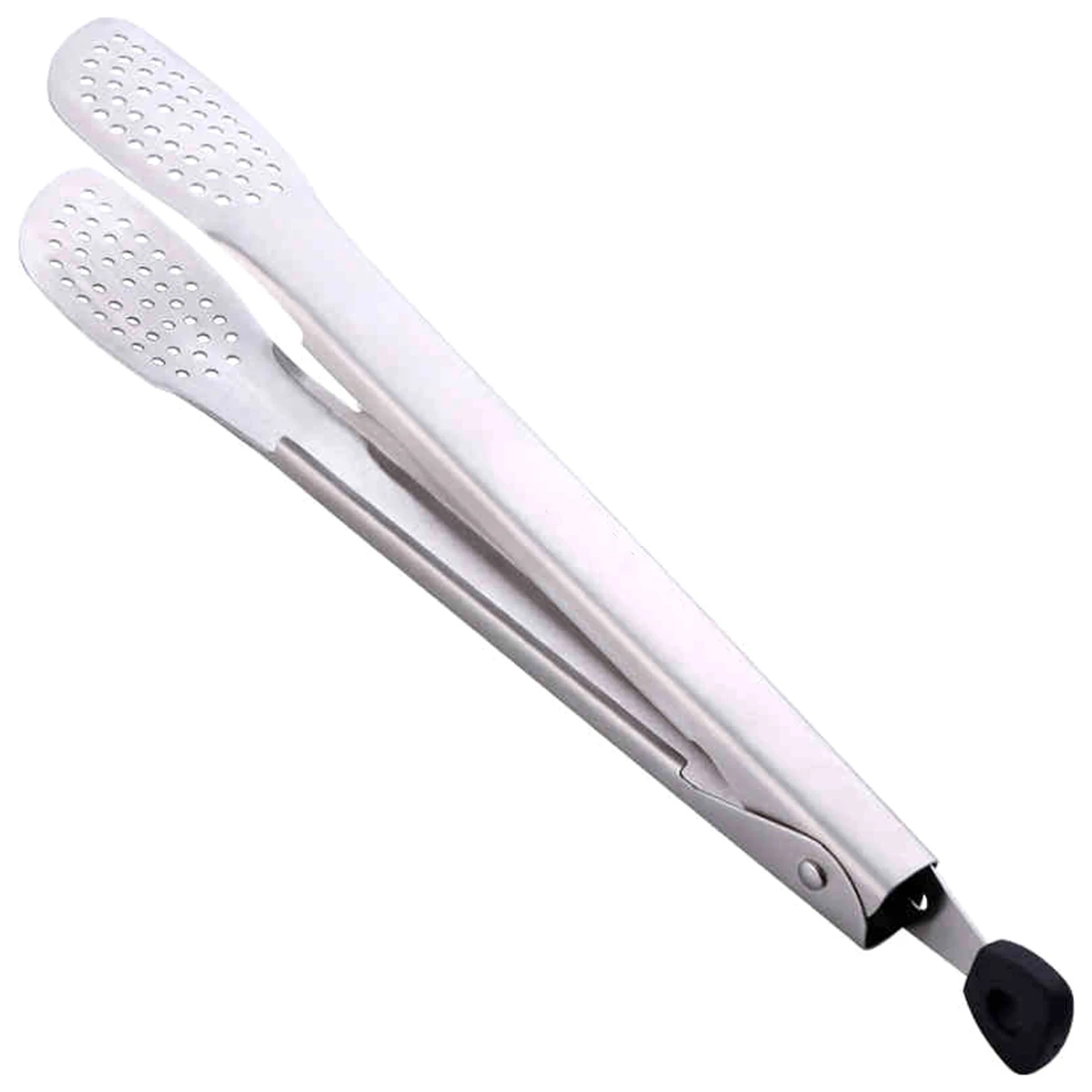 

Stainless Steel Food Tongs Kitchen Serving Tongs For Barbecue Cooking Ideal Choice For Daily Kitchen Use, Camping, Outdoor BBQ