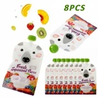 Мешочки для еды, для младенцев и детей, грудное молоко; Сумка, 8 шт.