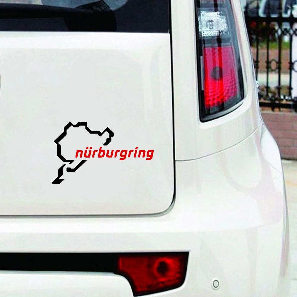 Nurburgring авто багажник кузова бампер окна украшения Стайлинг наклейки автомобиля внешние аксессуары бутик Новые оптовые продажи