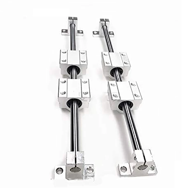 10 Pieces / Set of Optical Axis Linear OD12mm 400mm + SCS12UU Bearing Seat SK12 Support 12mm | Обустройство дома