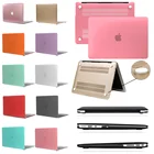 Жесткий Чехол для ноутбука Apple Macbook Air 13 Retina Pro 11 12 13 15 16 дюймов и Pro 13 A2251 A2289 A2338 M1 2020, чехлы для ноутбуков