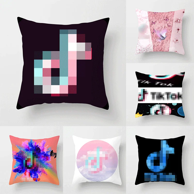 

2022 New Application Facebook Youtube Sofa Decoration Cushion Cover Snapchat Instagram Pillow Cushion Cover Christmas Decoration