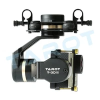 tarot 3d iii metal cnc 3 axis brushless gimbal ptz for gopr 334 camera fpv rc drone tl3t01
