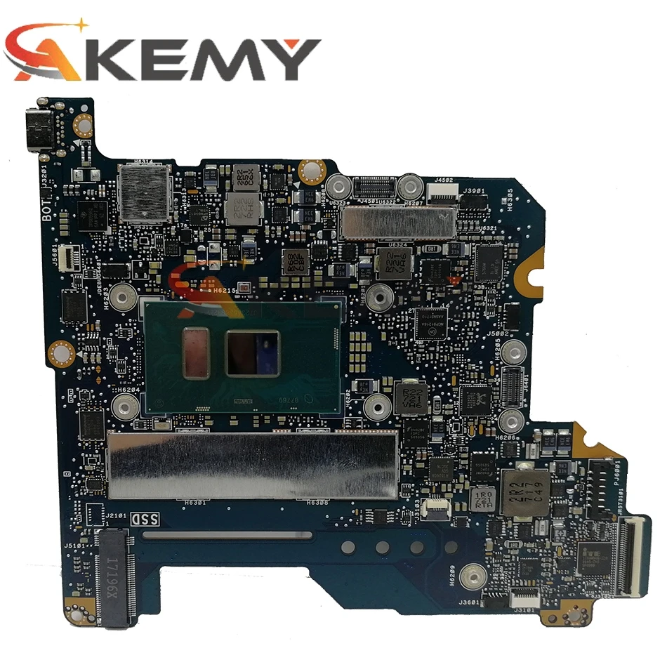 ux390ua laptop motherboard for asus zenbook ux390uak ux390ua ux390u original mainboard 8gb ram i5 7200u cpu free global shipping