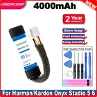 LOSONCOER 4000 мАч, ID997 Батарея Для HarmanKardon HKOS6BLKSG HKOS6GRYSG Onyx Studio 5 6 CS-HKE500SL ID997 Динамик батареи