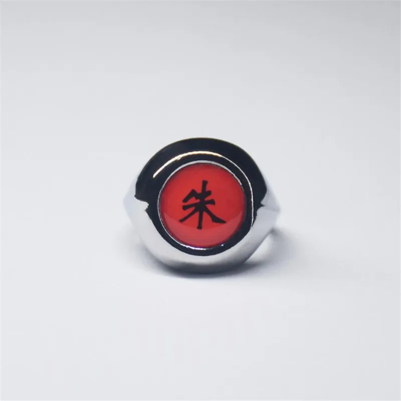 NARUTO Anime Akatsuki Pain Uchiha Itachi Orochimaru Series Ring Cosplay Toy 10 Models Accessories Cartoon Style Boy Girl Gift |