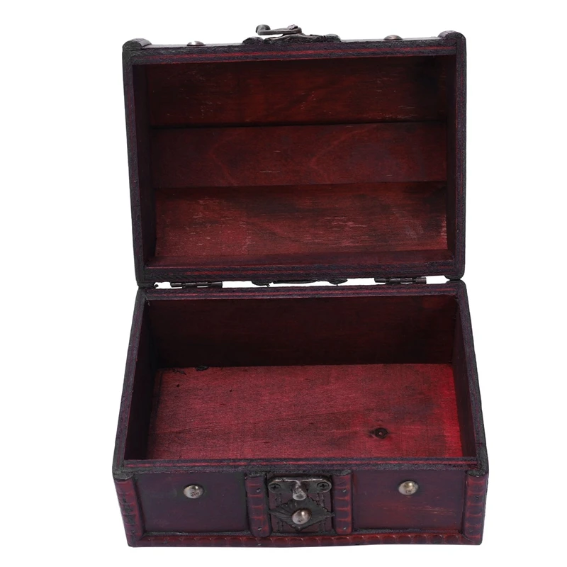 

Multi Vintage Jewelry Necklace Bracelet Gifts Box Storage Organizer Wooden Cases Size:16*11.5*10.2cm Types:Types 2