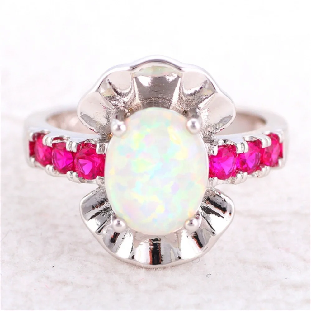

Fashion Trend Ruby Valentine's Day Ring Women's Charm Holiday Gift Jewelry Jewelry Wholesale