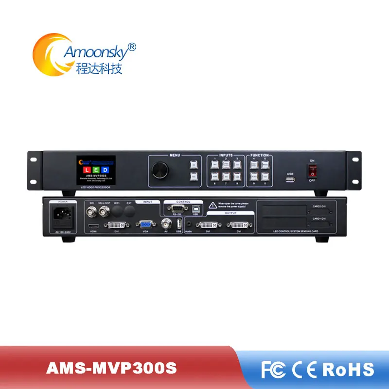 Новый товар amoosnky AMS MVP 300 S с поддержкой sdi входа 2 шт. nova msd300 отправляющая карта как
