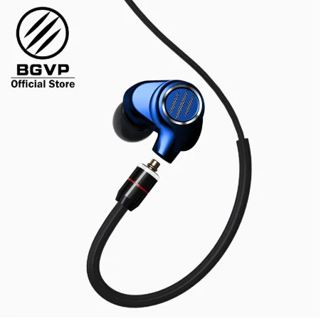 Гибридный аурикулярный элемент BGVP DMS HIFI с монитором nuevo 2019 6BA балансированный