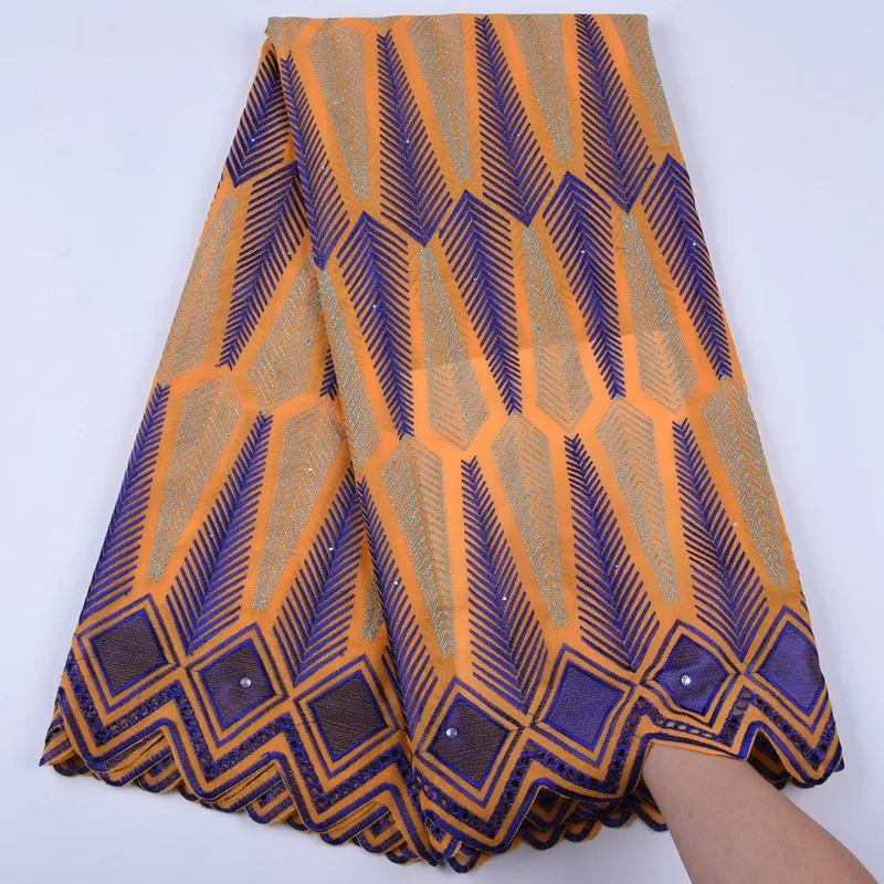 

the top nigerian lace fabrics 100% cotton swiss voile lace african high quality embroidery fabric for wedding dress