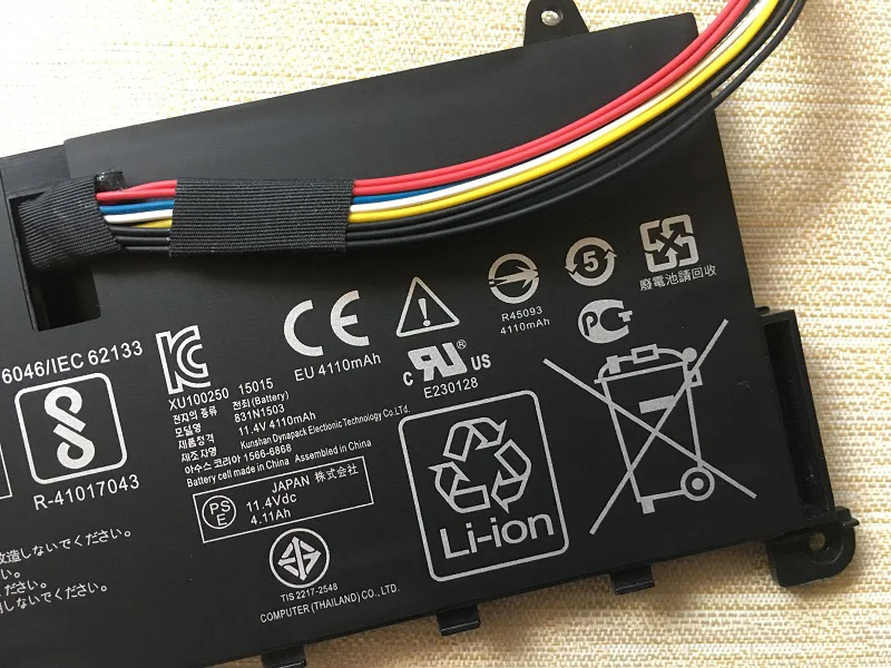 SupStone оригинальный B31N1503 0B200-01690000 Аккумулятор для ноутбука ASUS EeeBook E202SA R206SA E202SA-1B
