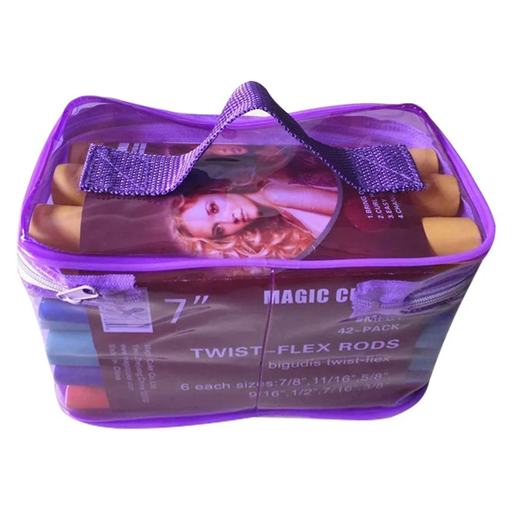42 шт гибкий вал цилиндр пены для завивки волос инструменты Для женщин девочек