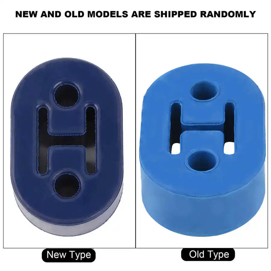 Автомобильная выхлопная труба 2 отверстия резиновые кронштейны вешалка втулка