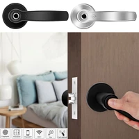 digital smart handle lock fingerprint electronic door lock one time code dynamic code unlock log door handle lock home office