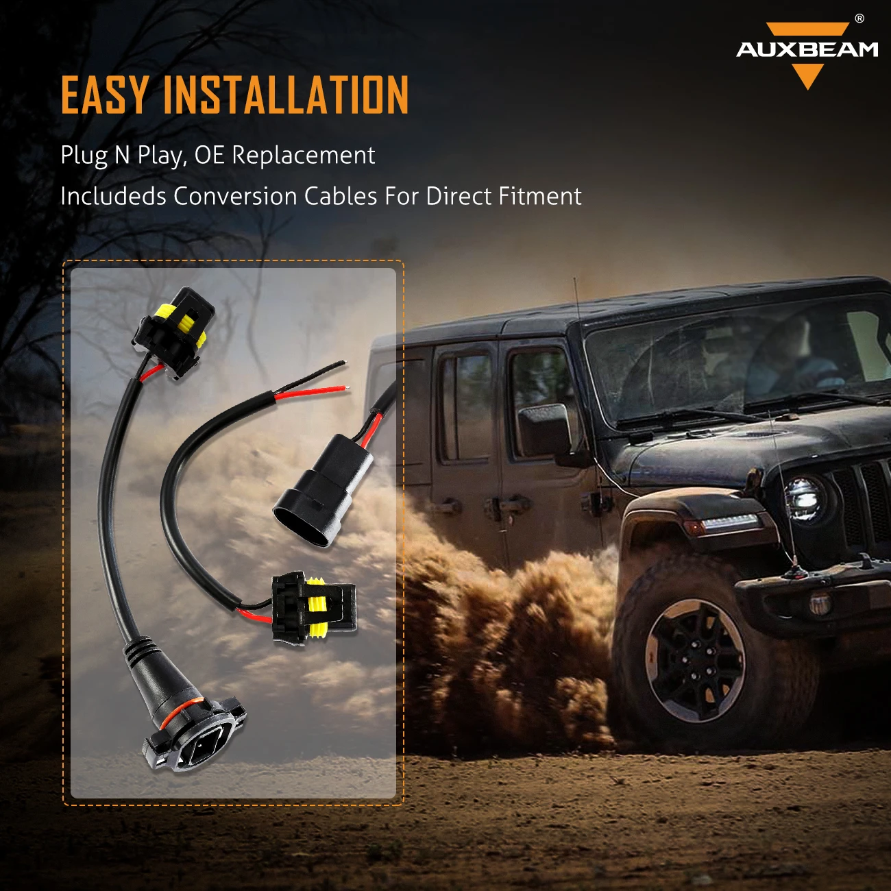 Автомобильные Водонепроницаемые светодиодные противотуманные фары 34 Вт 12 В IP67 с