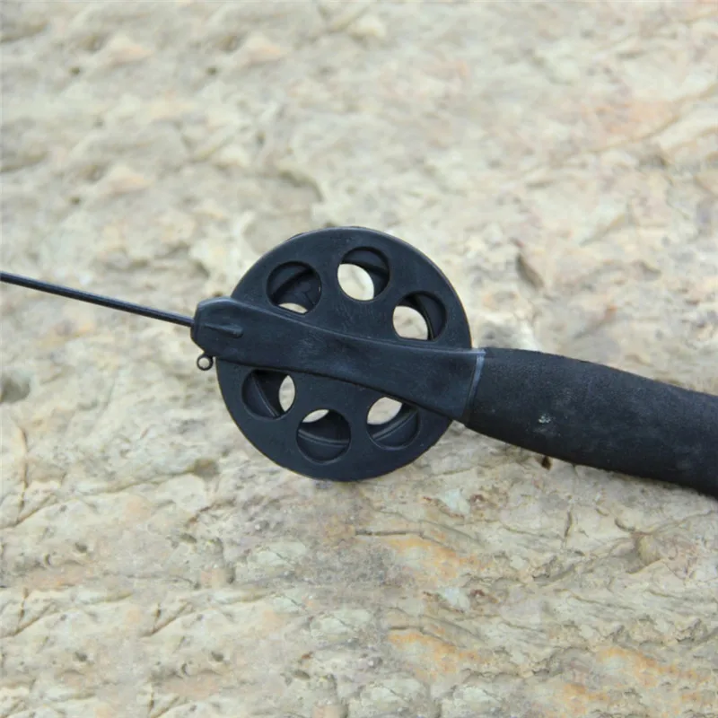 Новая портативная удочка для зимней подледной рыбалки с катушкой спорта на