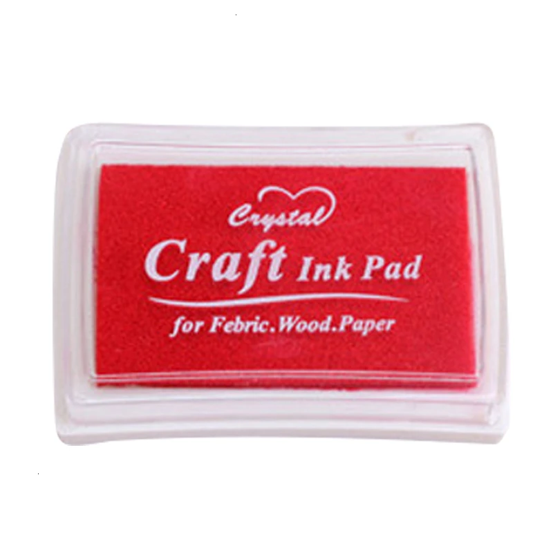 Оригинальность канцелярские товары вогнутая большая чернильная коробка печать