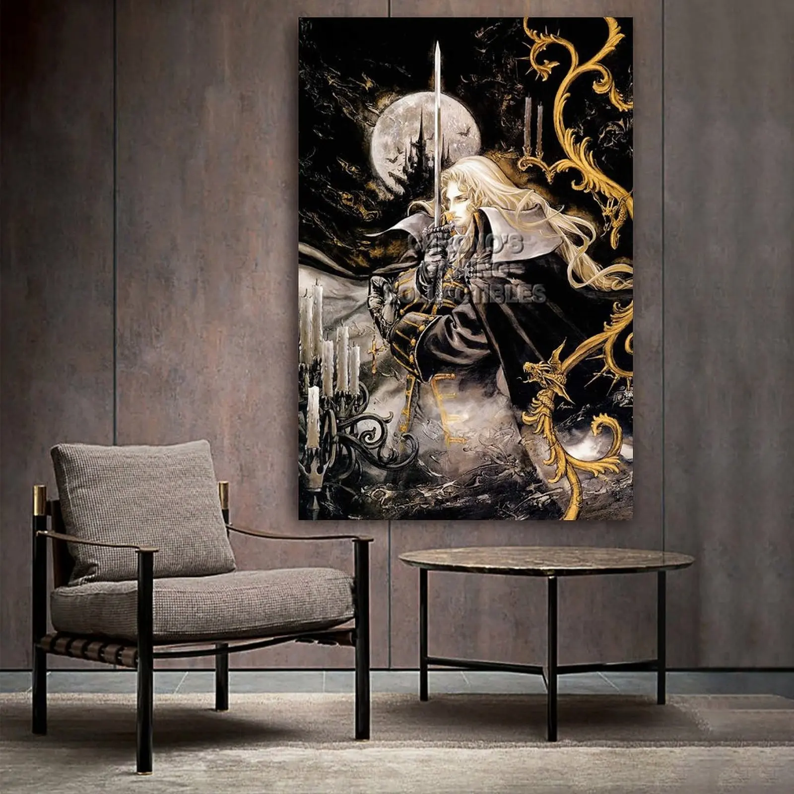 

Castlevania Symphony of The Night Poster Decorative Painting Canvas Wall Art Living Room Posters Bedroom Painting