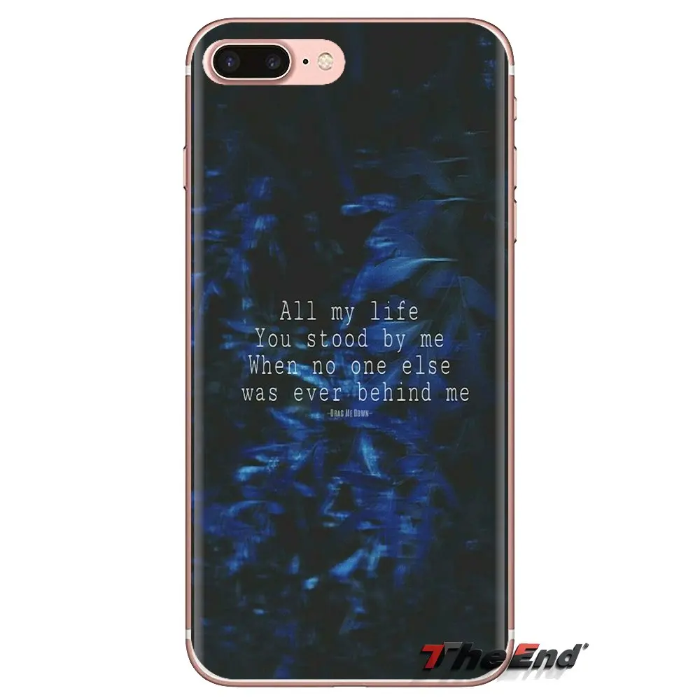 Silicone Shell Cover Fireproof One Direction 1D lyrics For Samsung Galaxy J1 J2 J3 J4 J5 J6 J7 J8 Plus 2018 Prime 2015 2016 2017 |