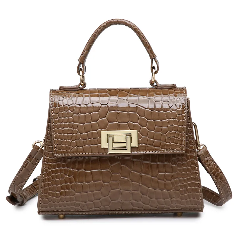 new crocodile tote bag women luxury brand designer tote bag women elegant purse handbag hot welcome free global shipping