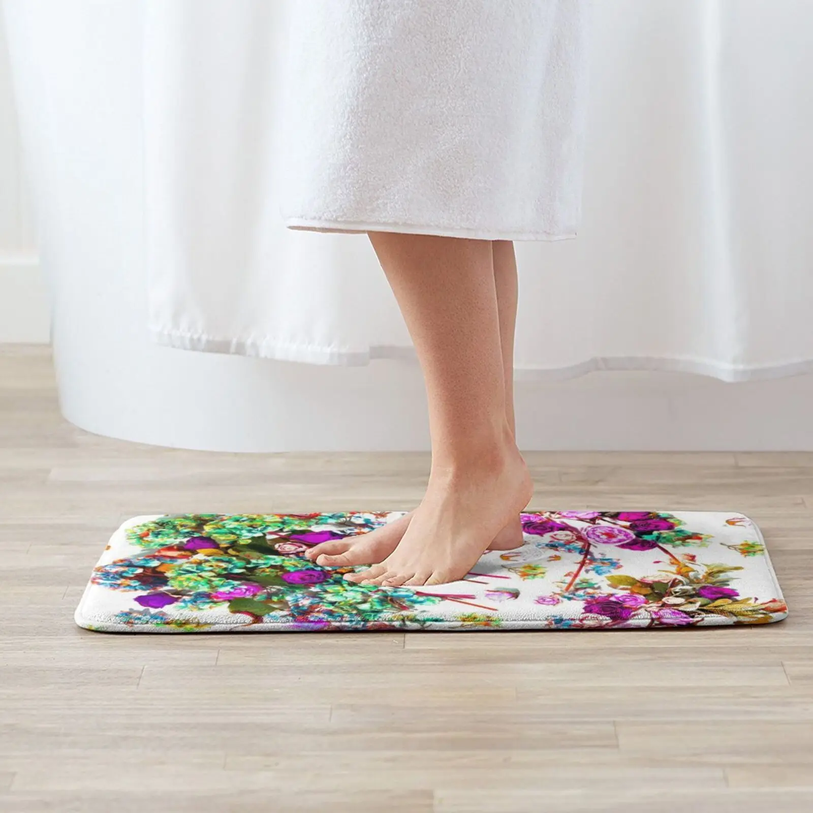 Романтический необычный и Красочный цветочный принт в французском стиле Коттедж