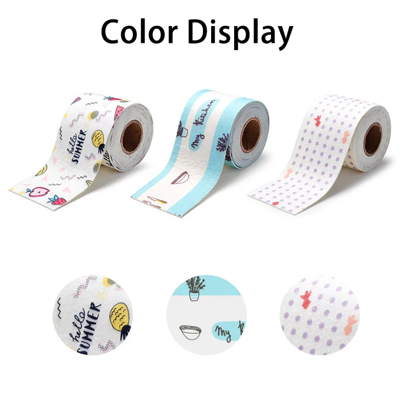 1 шт. клейкая лента с мультяшным рисунком для кухонной плиты раковины Нетканая