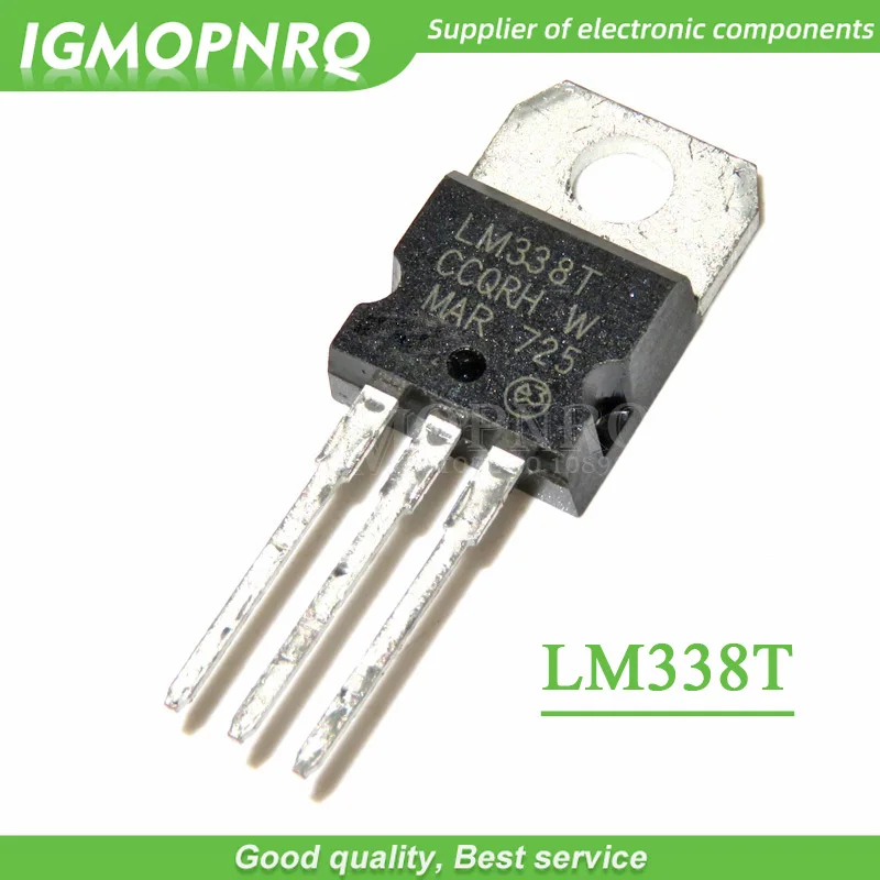 100 шт./лот LM338T LM338 TO 220 новый оригинальный Бесплатная доставка|Интегральные схемы| |