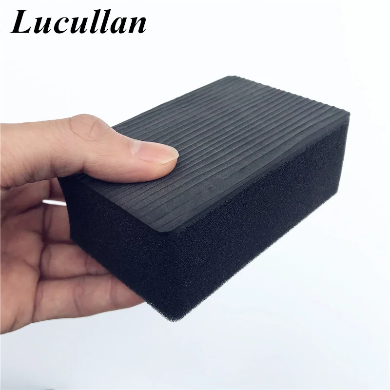 Губка для автомобильного детейлинга Lucullan Nano Tech волшебная глина применять глину