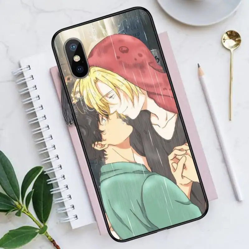 

Banana Fish Anime Phone Case for iPhone 11 12 pro XS MAX 8 7 6 6S Plus X 5S SE 2020 XR Luxury brand shell funda coque