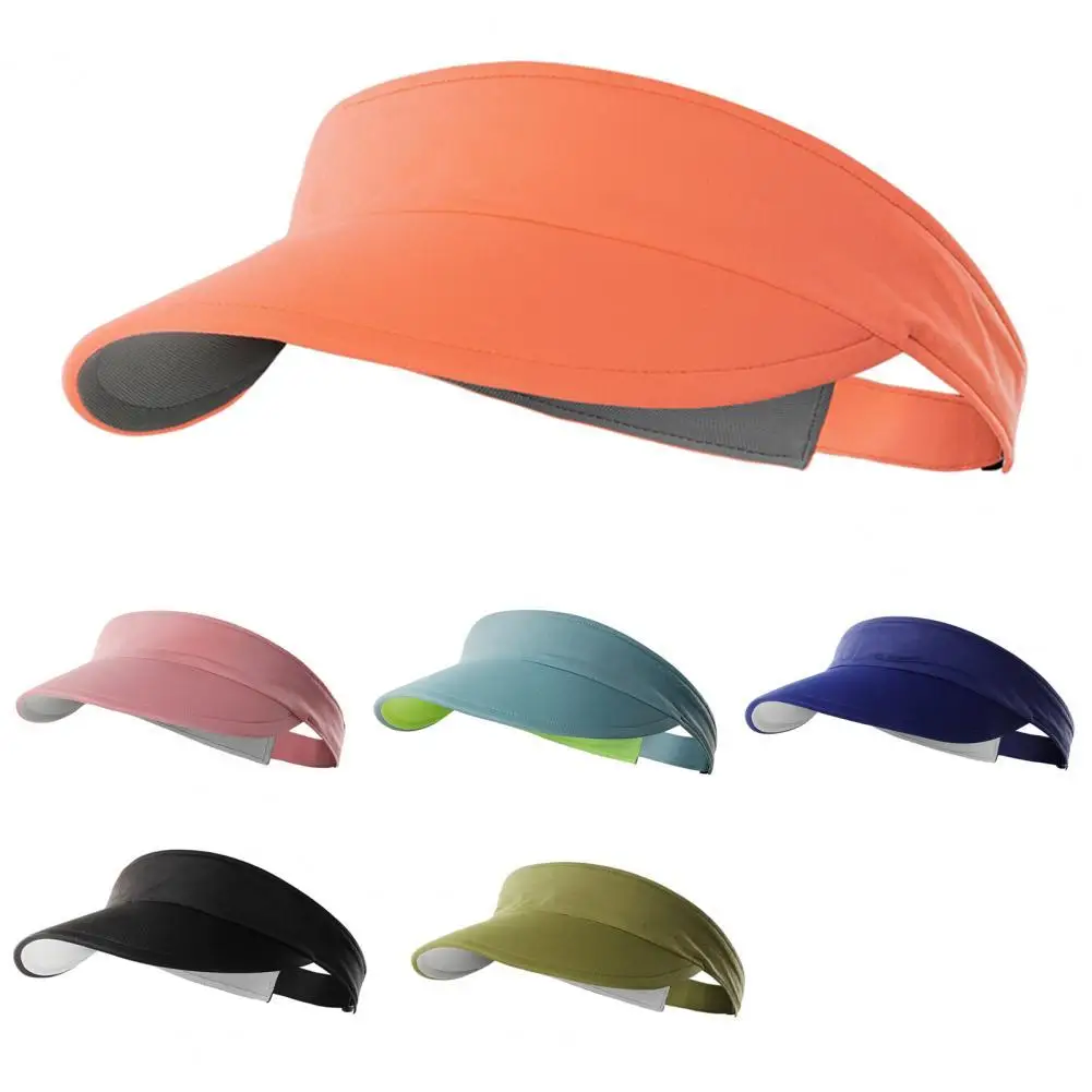 

Summer Unisex Empty Top Hat Sunscreen Caps for Outdoor Sports