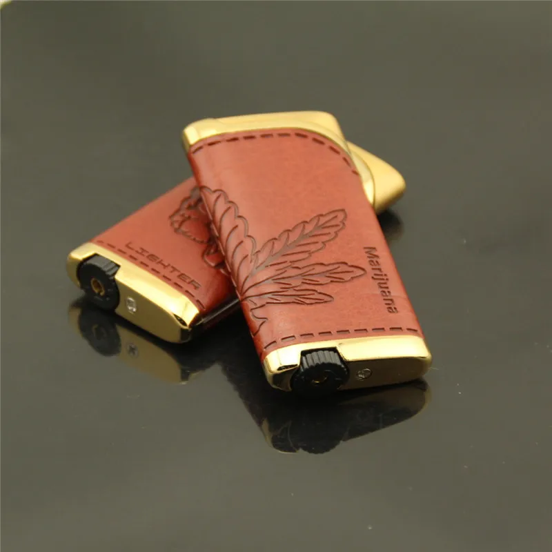 

Laminated Embossed Conventional Straight-through Lighter Smoking Accessories for Weed Gadget for Men Simple and Elegant Tasteful
