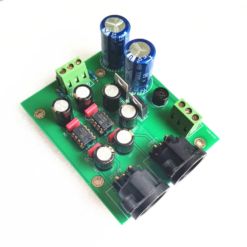 

Unbalanced to balanced DRV134PA Dual-channel Single-ended Converter Balance Output board