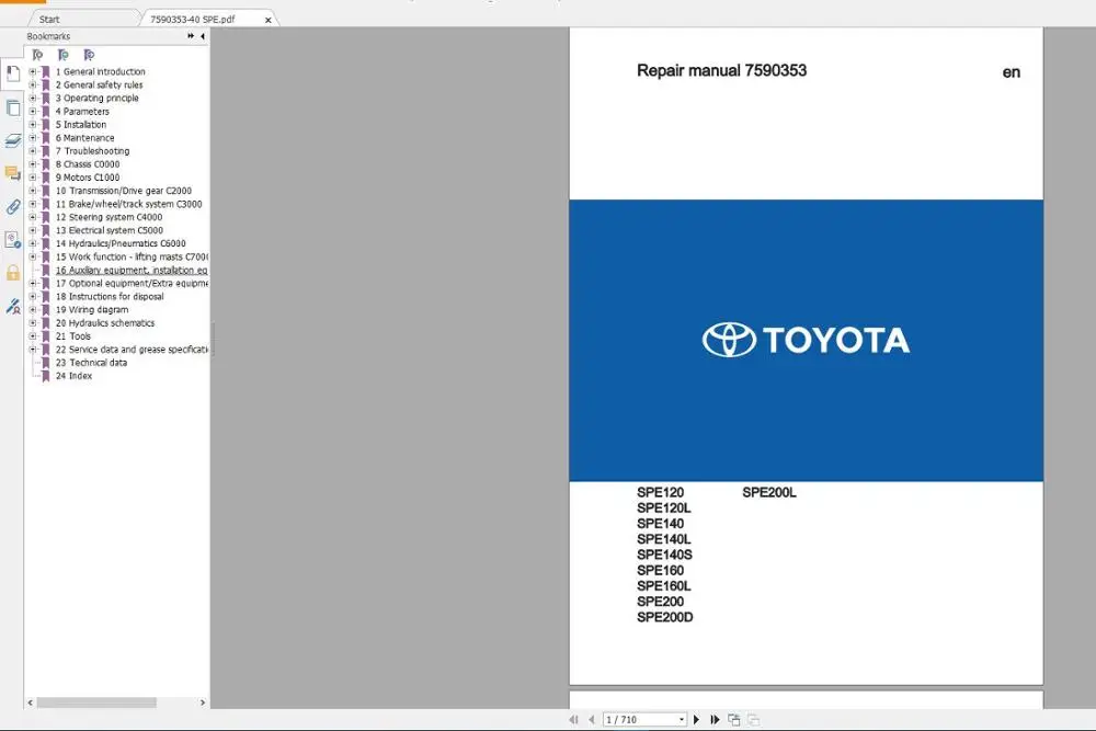 BT и для обслуживания вилочного погрузчика toyota руководство оператора 2019|ПО| |