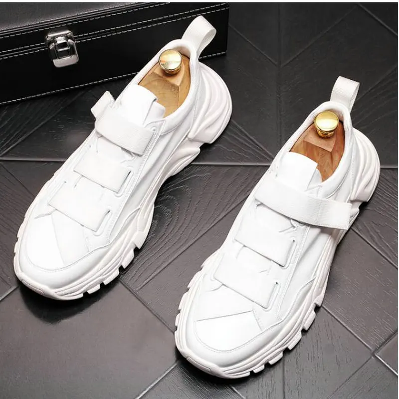 Новинка Высококачественные мужские кроссовки из натуральной кожи Повседневная