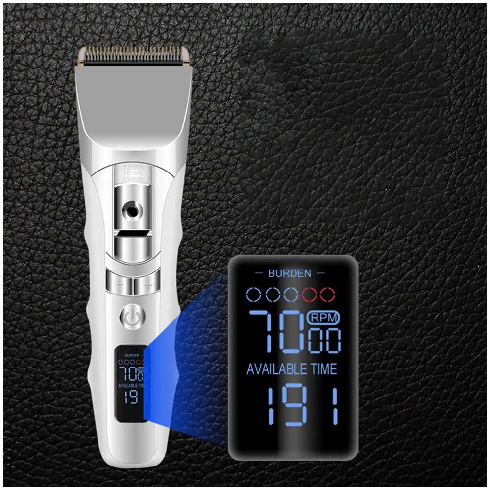 

Portable Electric Hair Trimmer Hair Clipper Trimmer professional USB Rechargeable Cordless Hair Cutter Men's Beard Hair Clipper